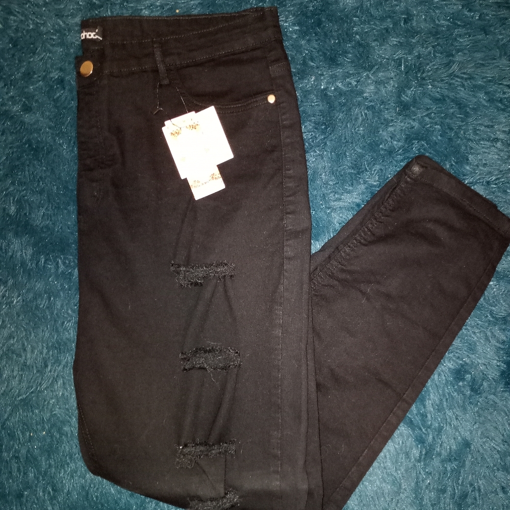 Boohoo Ripped Skinny Jeans